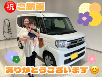 スペーシアをご納車いたしました